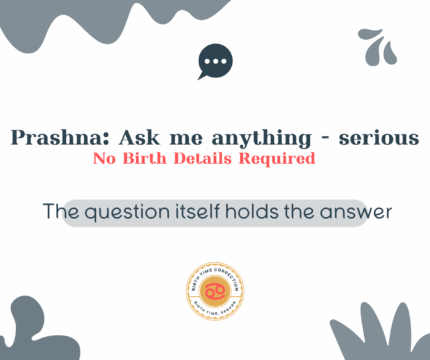 Prashna - No Birth Details Required